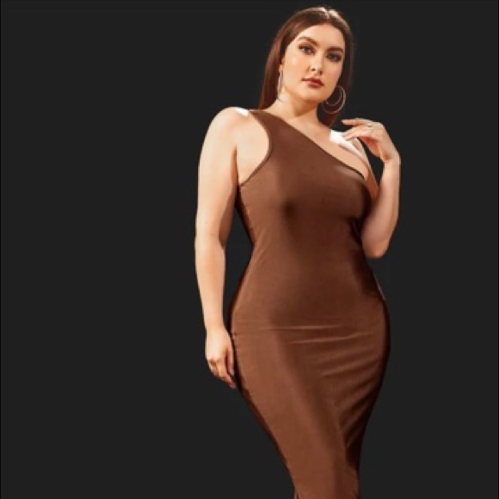 One Shoulder Bodycon Dress